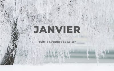 Fruits et légumes du mois de Janvier