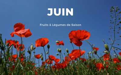 Fruits et Légumes du mois de Juin